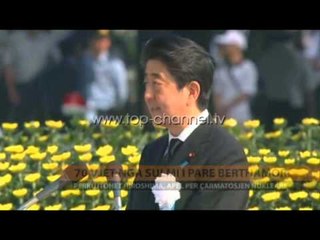 Hiroshima shënon 70-vjetorin e sulmit me bombë - Top Channel Albania - News - Lajme