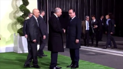 François Hollande lance le top départ de la COP21 au Bourget