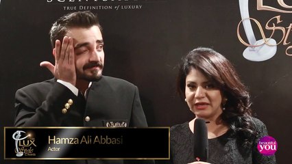 Lux Style Awards 2015 Backstage with Hamza Ali Abbasi