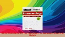 Basic Concepts in Pharmacology A Students Survival Guide PDF