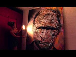 ARTISTJA UKRAINASE HARXHON 5 MIJE FISHEKE PER PORTRETIN E PUTIN “FYTYRA E LUFTES” LAJM