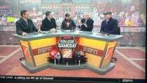 Lee Corso firing off guns. Again.