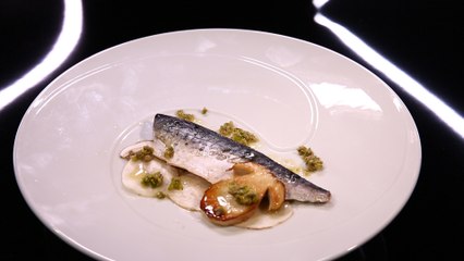 Filet de maquereau aux cèpes par Julien Dumas (#DPDC)