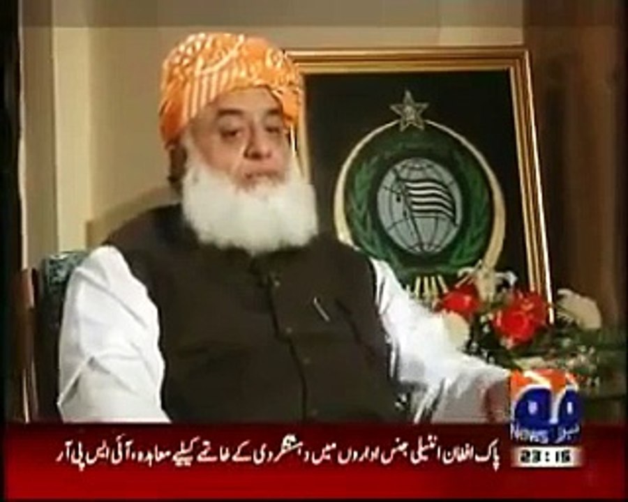 Shame On You Molana Fazal Ur Rehman