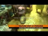 Kinë, tajfuni vret 21 persona - Top Channel Albania - News - Lajme