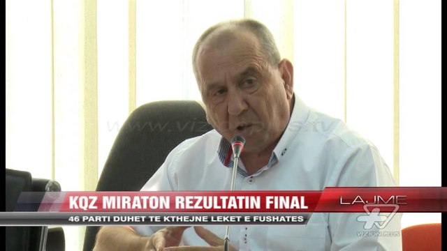 KQZ miraton rezultatin final - News, Lajme - Vizion Plus