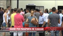 Radhë për pasaporta në Elbasan - News, Lajme - Vizion Plus