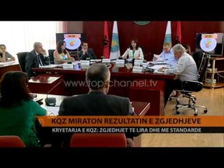 KQZ certifikon rezultatin e zgjedhjeve - Top Channel Albania - News - Lajme