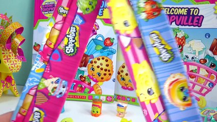 Shopkins Season 3 Video Blind Bag Mystery Surprise Toy Slap Bands MLP Unboxing My Little P