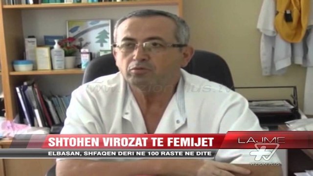 Elbasan, shtohen virozat te fëmijët - News, Lajme - Vizion Plus
