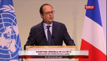 COP 21 : discours d'ouverture de François Hollande