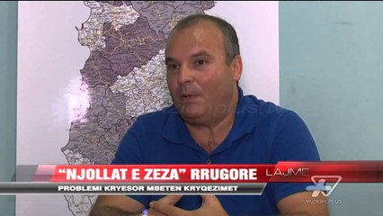 Problemi i “njollave të zeza” rrugore - News, Lajme - Vizion Plus