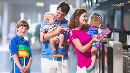 Tips for easy airline travel with children
