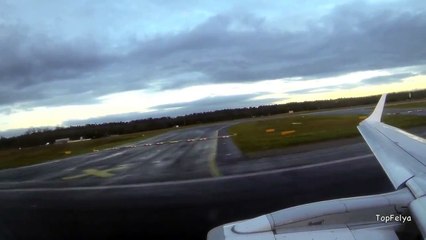 Frankfurt to London City airport in two minutes | Cabin video on board Embraer 190