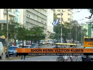 Kubë, flamuri amerikan ngrihet në Havana pas 54 vjetësh - Top Channel Albania - News - Lajme