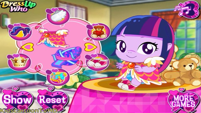 My Little Pony Equestria Babies Twilight Sparkle and Rainbow Dash Care MLP Toon Game