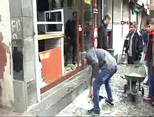 Diyarbakır'da o sokak harabeye döndü!