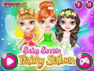 Baby Barbie Fairy Salon - Barbie Baby Games - Fairy Makeover Game Make Up