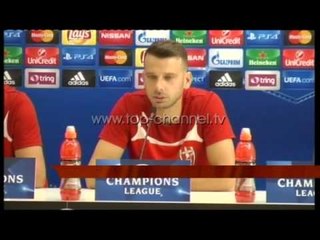 Konferenca e dy trajnerve  - Top Channel Albania - News - Lajme