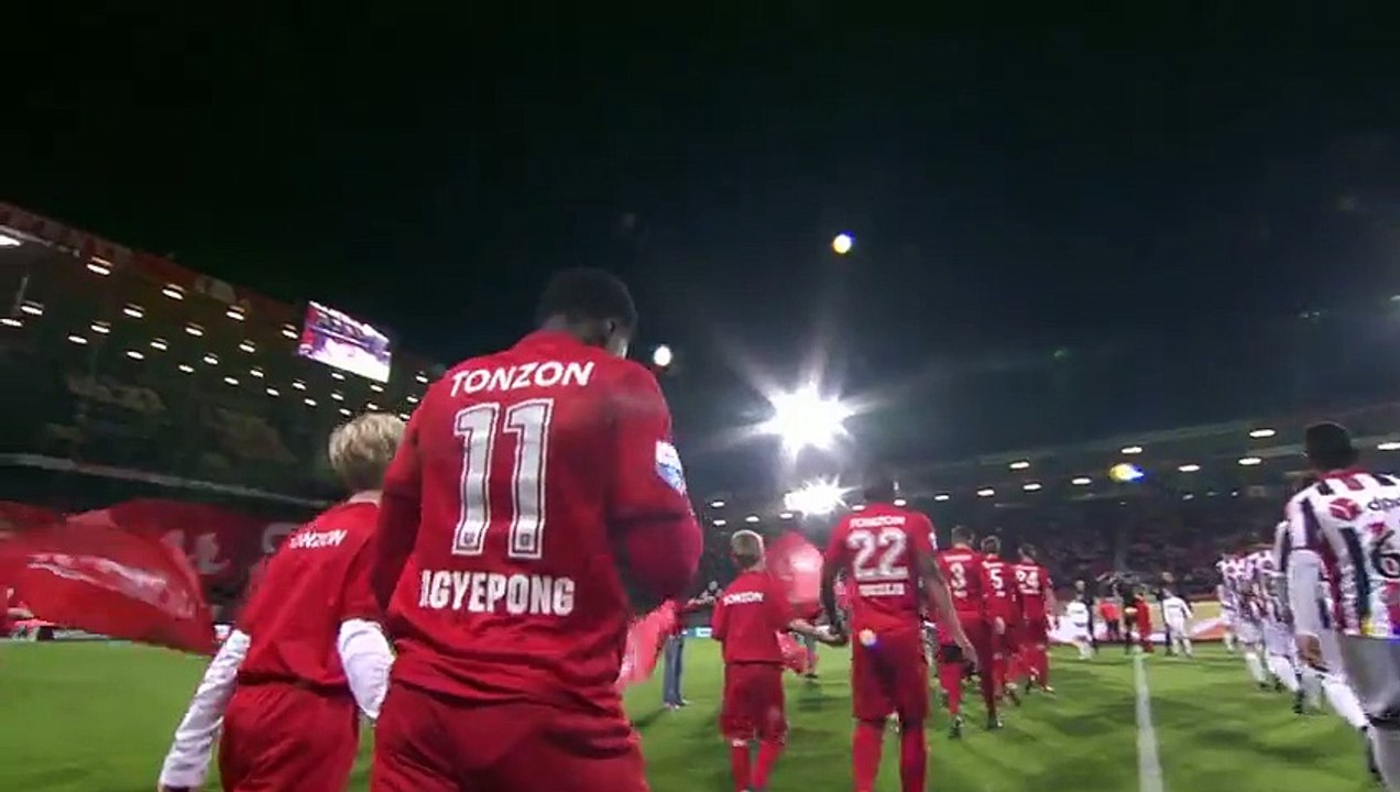 Twente Supporters Perform Youll Never Walk Alone