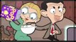 Mr Bean cartoon || Mr Bean cartoon series Mr Bean Blows up his TV Cartoon Martoon