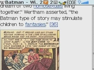 Internet browsing w/your Blackberry 8800