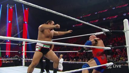Ryback vs. Rusev- Raw, November 30, 2015