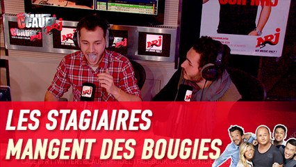 Les stagiaires mangent des bougies - C'Cauet sur NRJ