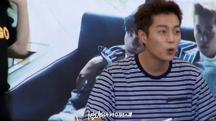 150804 비스트 윤두준중심 팬들과 소통하는 두준이