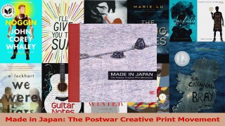 PDF Download  Made in Japan The Postwar Creative Print Movement Download Full Ebook