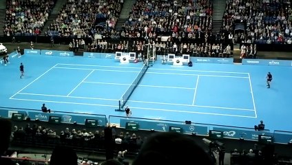 Jarkko Nieminen - Roger Federer - The Final Night Highlights