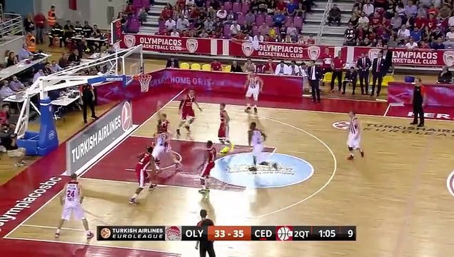 Regulären Saison Runde 1 MVP Patrick Junge Olympiakos Piräus GRIECHENLAND