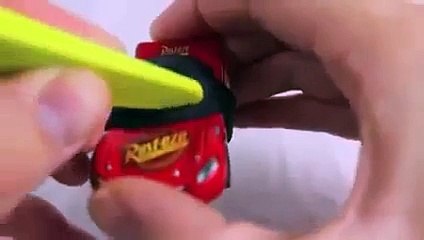 Play Doh Superheroes Batman Tutorial DIY Play Doh Disney Cars Toy Lightning McQueen as Bat