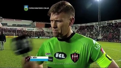 Bertoli:"Un final hermoso".Instituto 1 Patronato 1. Reducido.Torneo Primera B Nacional 2015.FPT