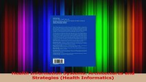 Health Information Systems Architectures and Strategies Health Informatics Read Online