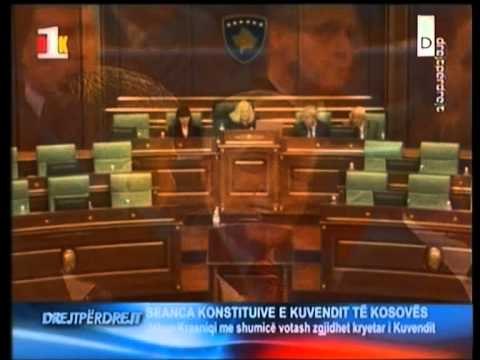 REZOLUTA PER BISEDIMET KUVENDI I KOSOVES NE SÉANCE TE VEÇANTE TE HENEN LAJM