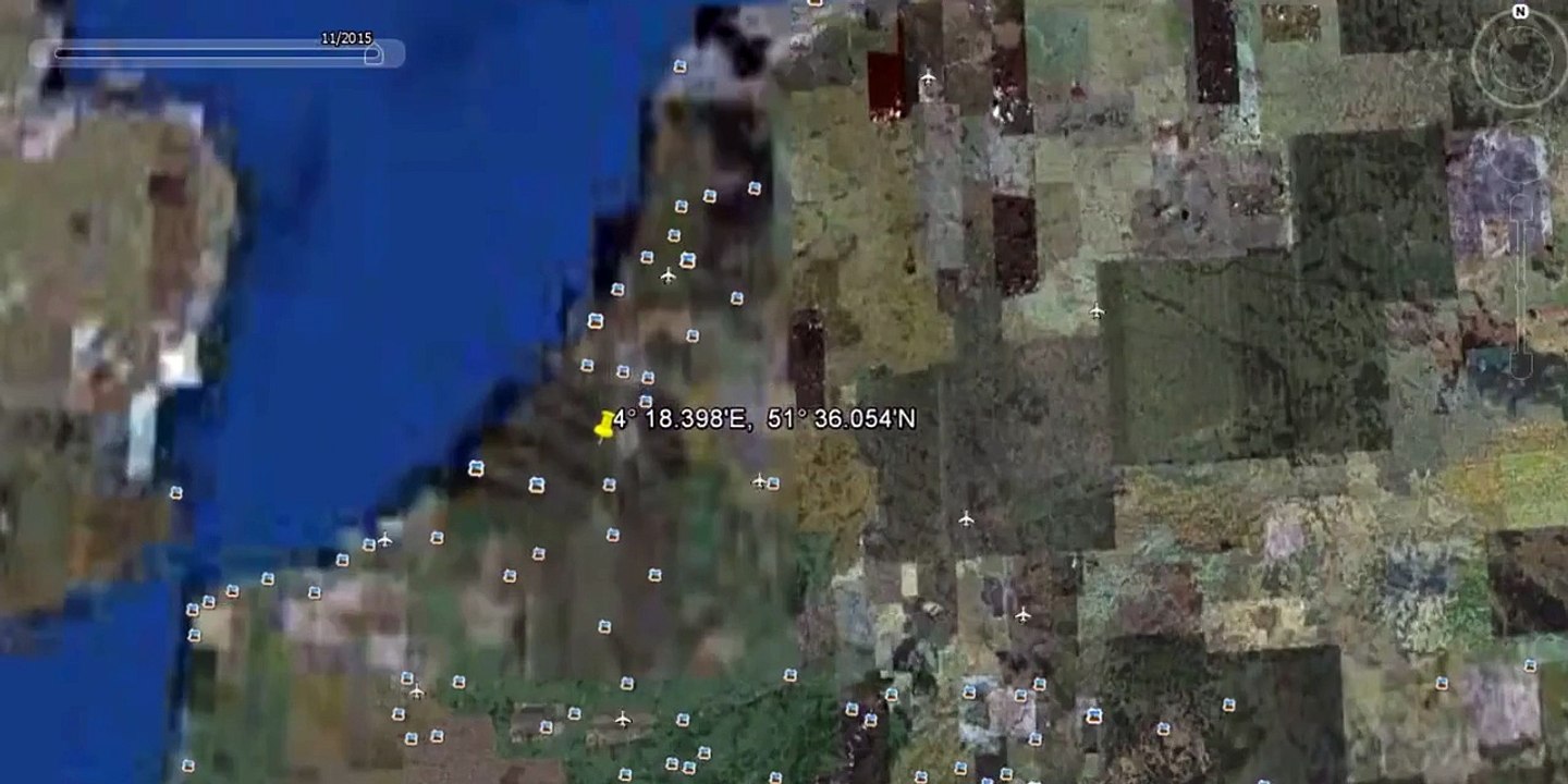 Star Fort in Schansdijk 5, 4655 De Heen, The Netherlands (Google Earth)