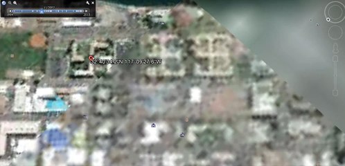 Travelling to Swastika-Shaped Building Complex in Coronado, California, USA with Google Earth
