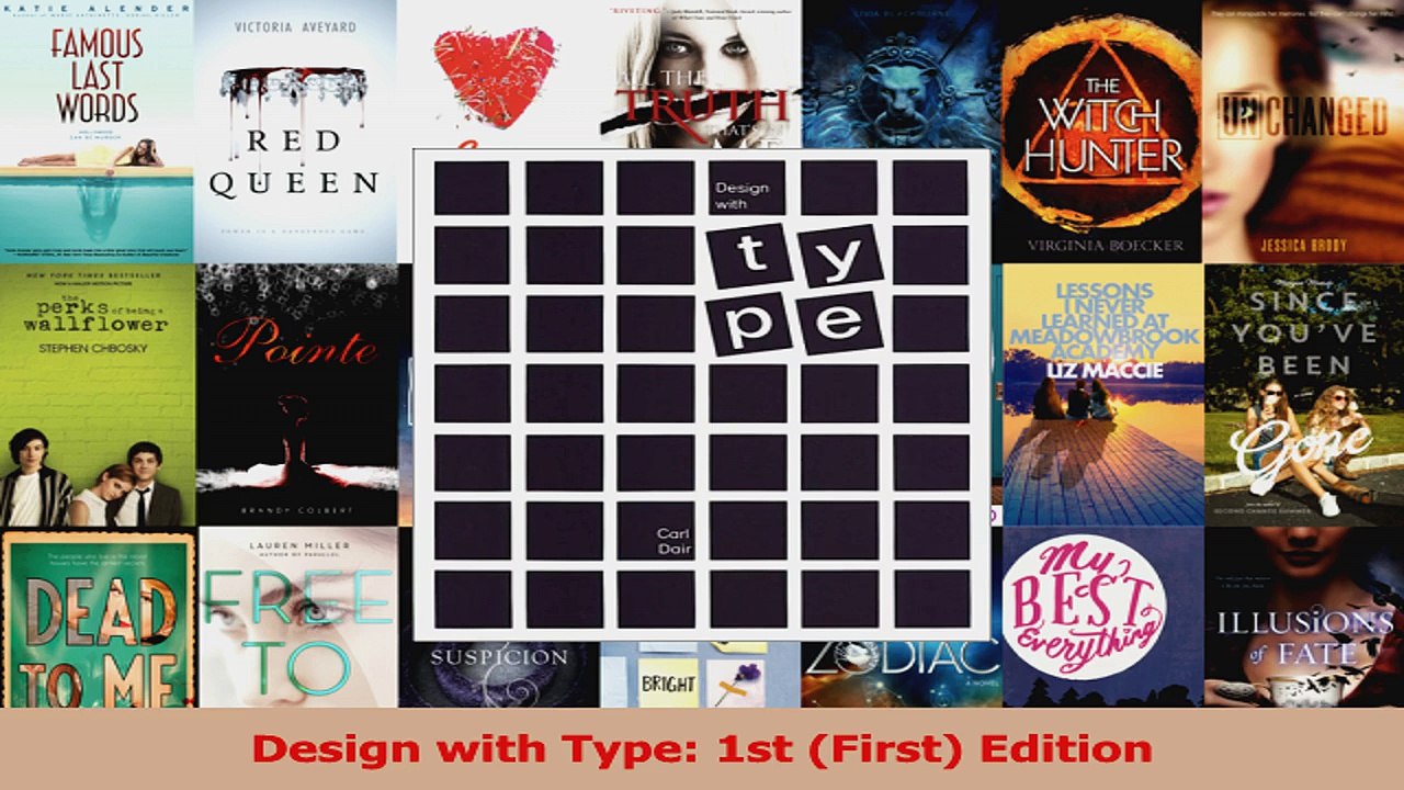 PDF Download  Design with Type 1st First Edition Download Online