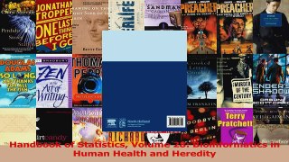 Handbook of Statistics Volume 28 Bioinformatics in Human Health and Heredity Read Online