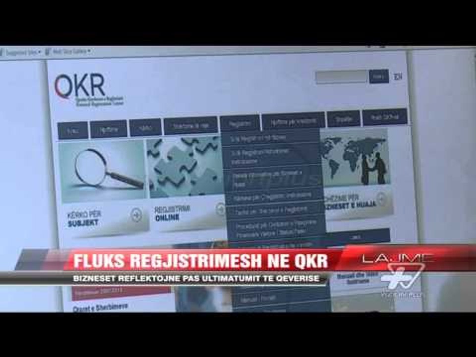 Fluks regjistrimesh në QKR - News, Lajme - Vizion Plus