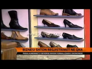 Biznesi shton regjistrimet në QKR - Top Channel Albania - News - Lajme
