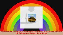 Culturally Adaptive Counseling Skills Demonstrations of EvidenceBased Practices Download