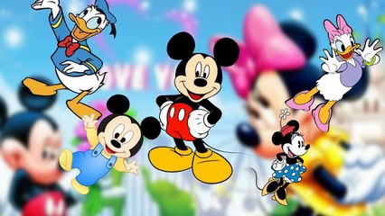 Mickey Mouse Finger Family Song Nursery Rhyme Songs for Children Finger Family Mickey Mous