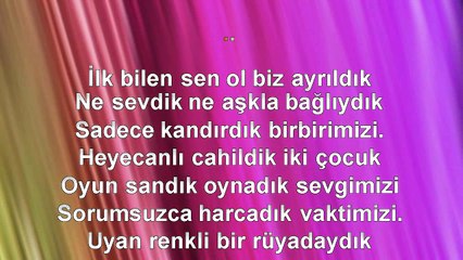 Tan - İlk Bilen Sen Ol - (2012) TÜRKÇE KARAOKE