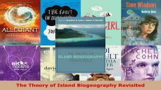 Read  The Theory of Island Biogeography Revisited Ebook Free