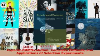 Read  Experimental Evolution Concepts Methods and Applications of Selection Experiments Ebook Free