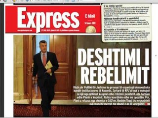 SKENARI PUÇIST AKUZA PER MARRJE TE PUSHTETIT EDHE NE KOSOVE LAJM