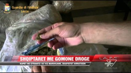 Sekuestrohet marihuanë në Otranto - News, Lajme - Vizion Plus