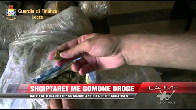 Sekuestrohet marihuanë në Otranto - News, Lajme - Vizion Plus